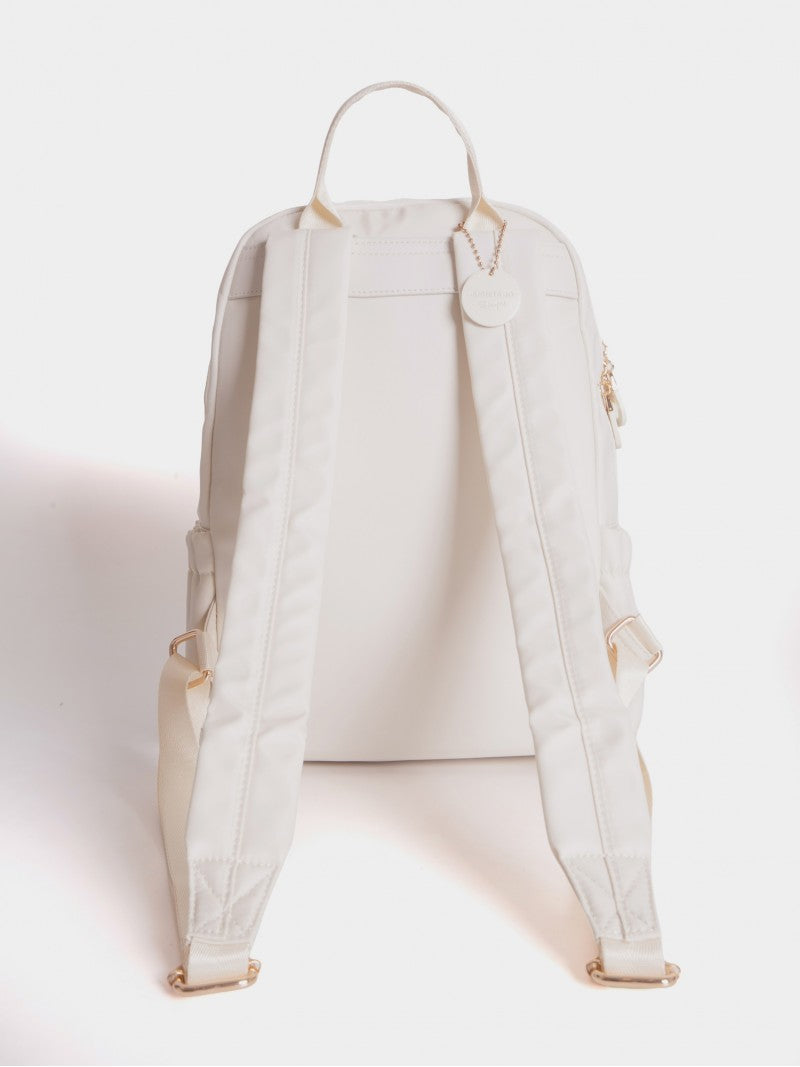Mochila De Novytex Para Notebook Zoe Blanco