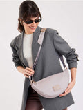 Bandolera Medialuna Madrid Gris