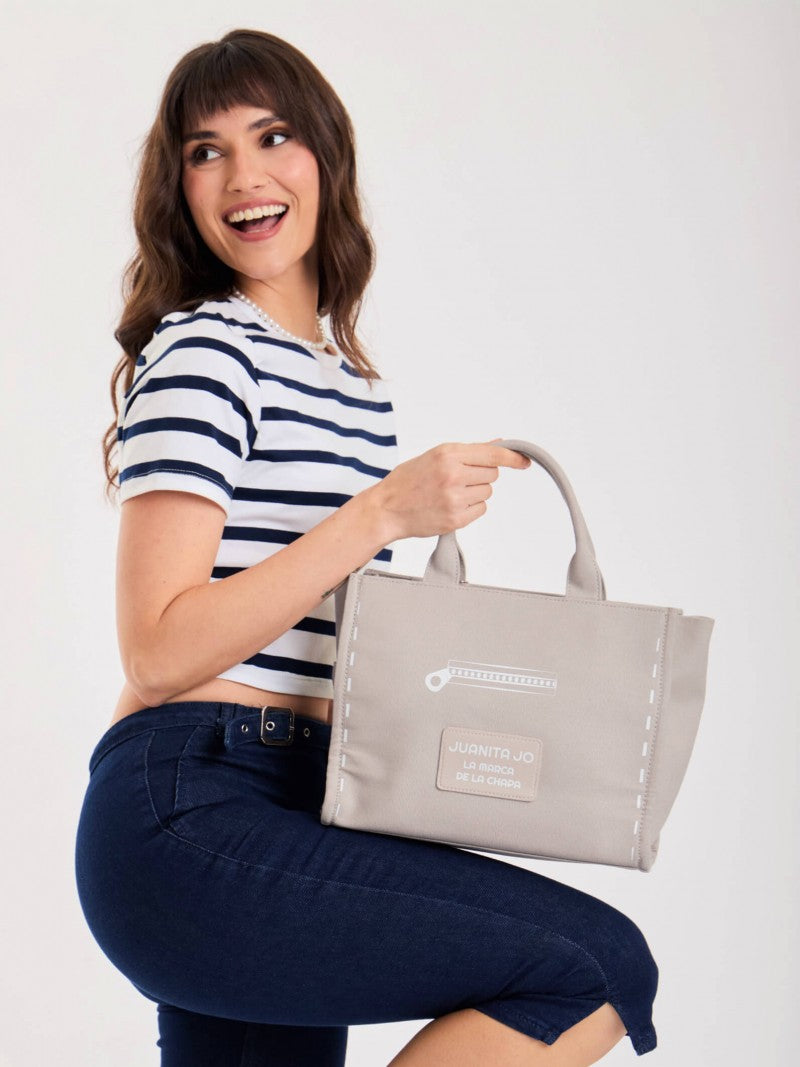 Cartera Dafne Crema