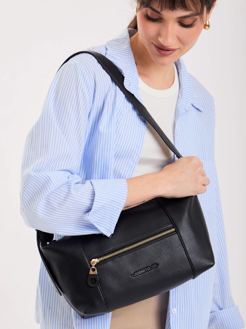 Cartera De Hombro Anaí Negro