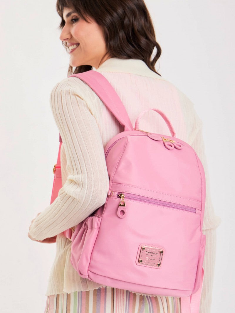 Mochila De Novytex Para Notebook Zoe Rosa