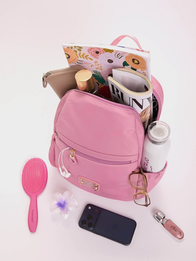 Mochila De Novytex Para Notebook Zoe Rosa