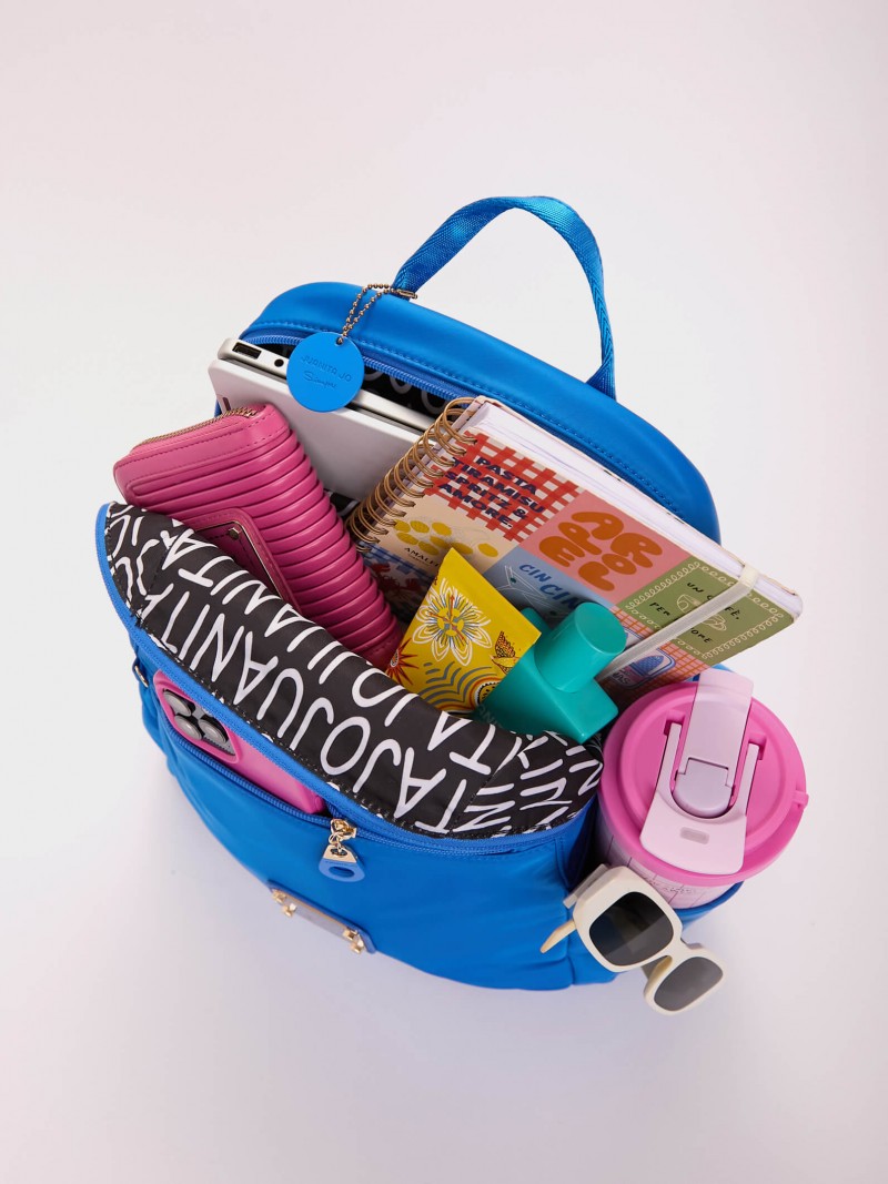 Mochila De Novytex Para Notebook Zoe Azul