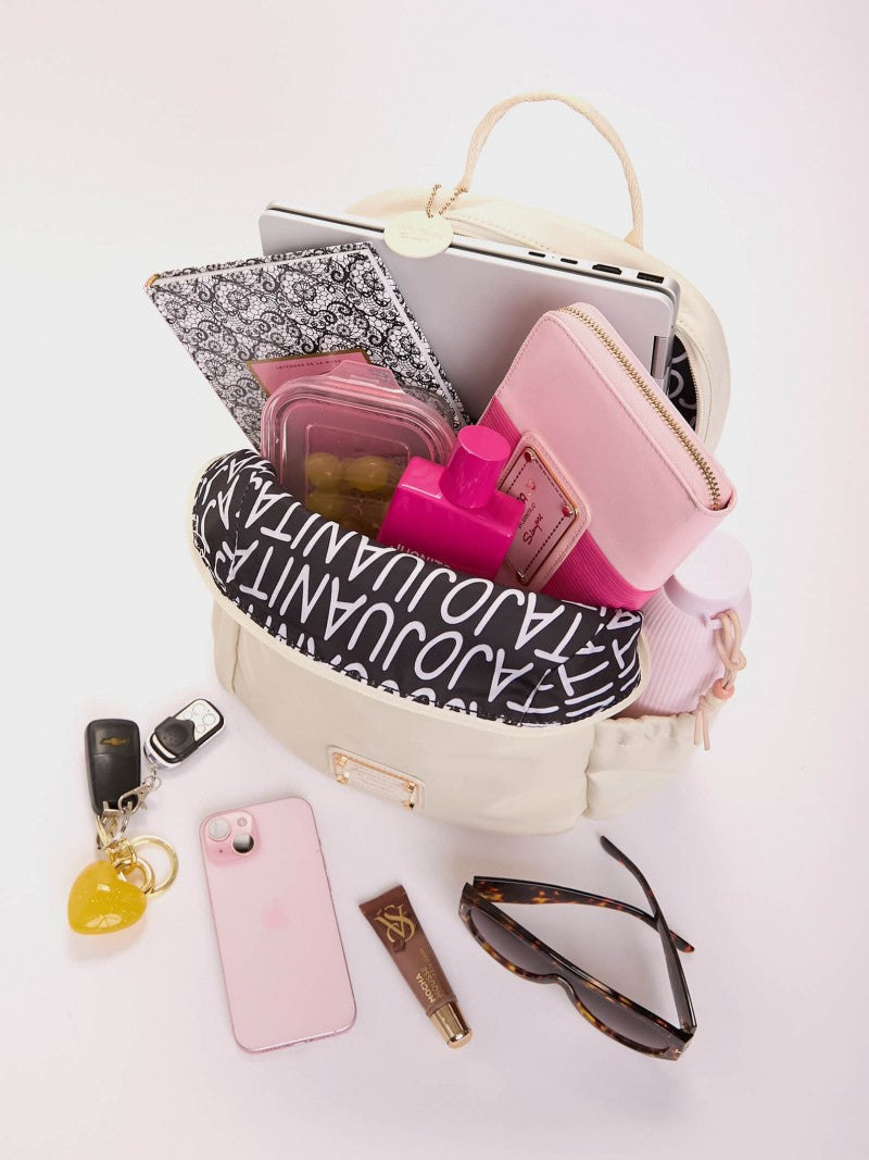 Mochila De Novytex Para Notebook Zoe Blanco