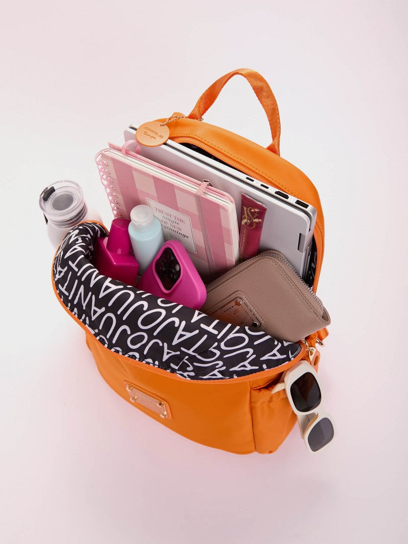 Mochila De Novytex Para Notebook Zoe Naranja