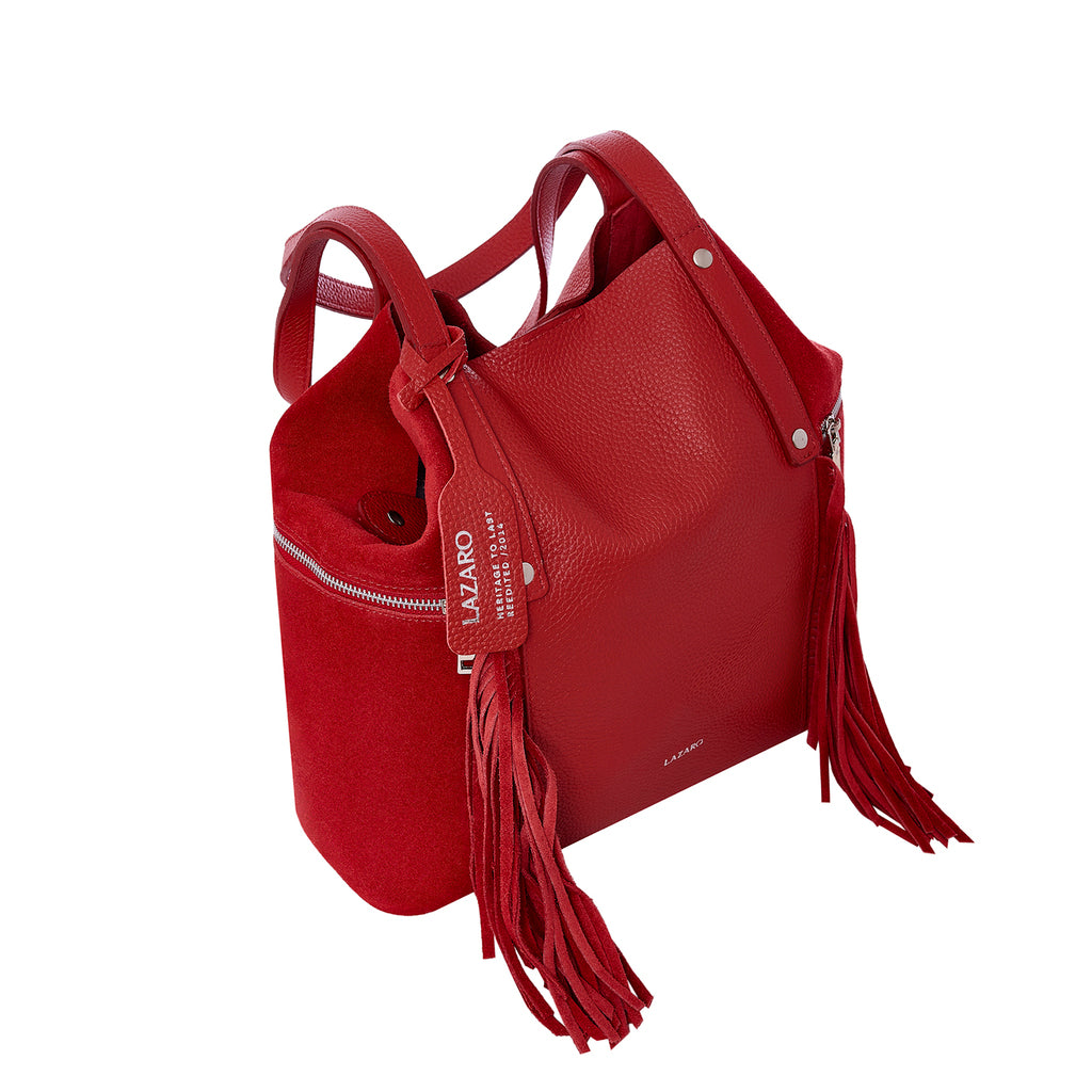 Bolsa Monterrey Carmín