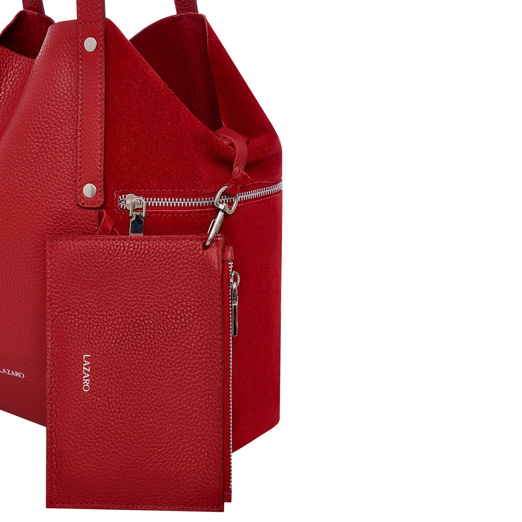 Bolsa Monterrey Carmín