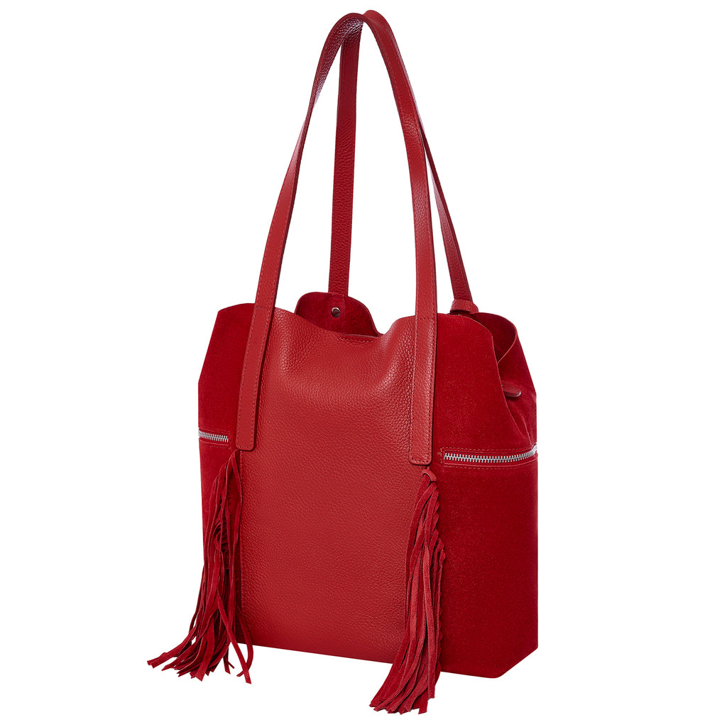 Bolsa Monterrey Carmín