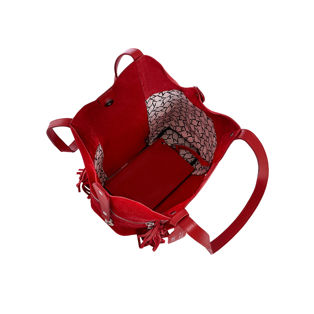 Bolsa Monterrey Carmín