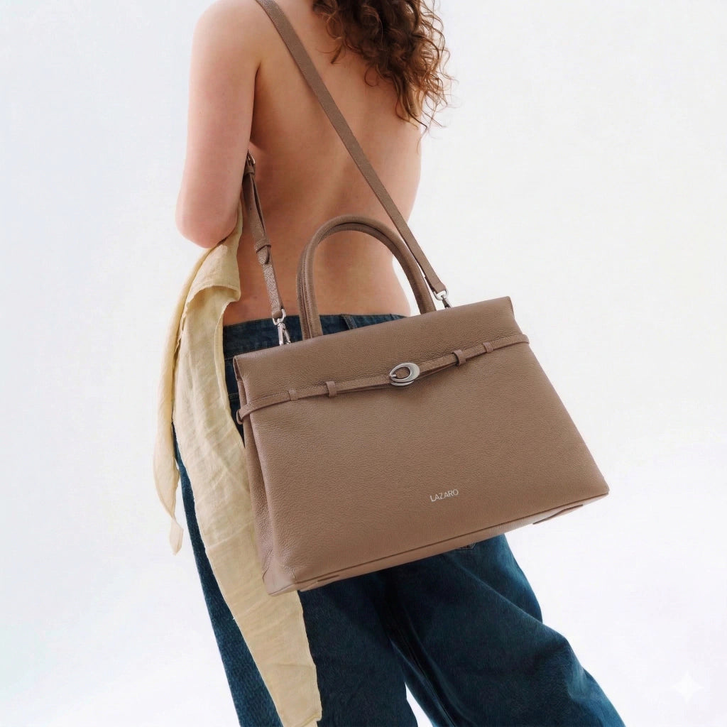 Cartera Toscana Mocca